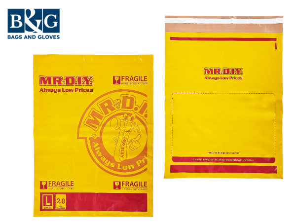 ซองไปรษณีย์ Mr.D.I.Y ขนาด L ด้านหน้า ด้านหลัง